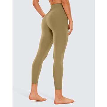 CRZ YOGA High Waisted Buttery Soft Lounge Legging 25 inches Soul Brown X-Small