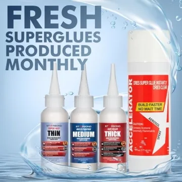 Starbond Premium CA Glue Bundle for Woodworking and Crafts
