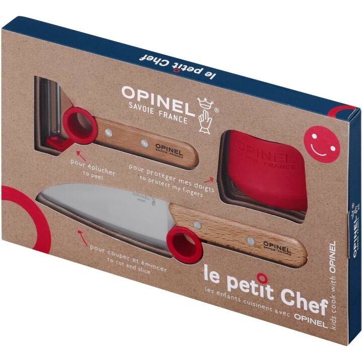 Opinel Le Petit Chef Kitchen Set for Safe Child Cooking