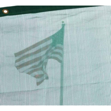 Sturdy 16x24 Green Heavy Duty Shade Mesh Tarps for Outdoor Use