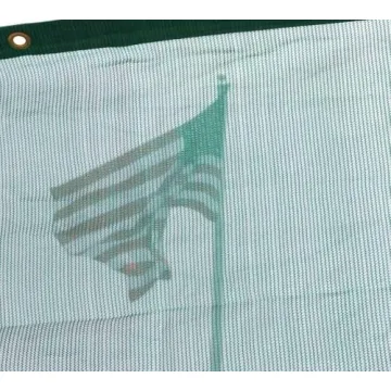 Sturdy 16x24 Green Heavy Duty Shade Mesh Tarps for Outdoor Use