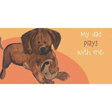 My Dad Loves Me! - Cute Gift for New Dads and Fathers Day