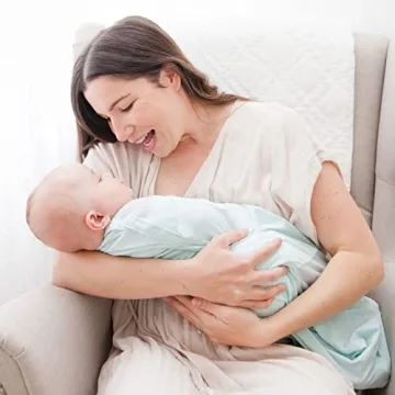 Happiest Baby Sleepea Swaddle Organic Cotton Doctor Designed 5-Second