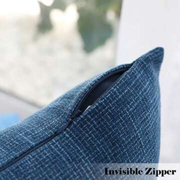 Stylish Kevin Textile Star Striped Linen Cushions 26-Inch