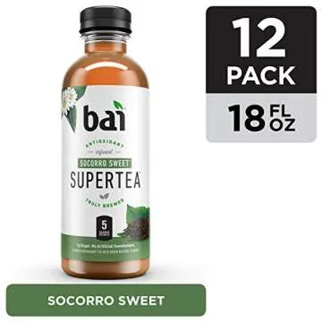 Bai Iced Tea and Flavored Water Bundle (12 Count)