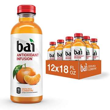 Bai Iced Tea and Flavored Water Bundle (12 Count)