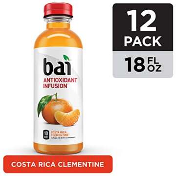 Bai Iced Tea and Flavored Water Bundle (12 Count)