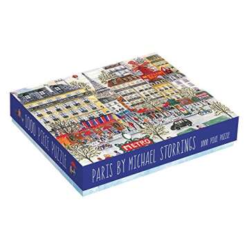 Galison Michael Storrings Paris 1000-Piece Puzzle for All