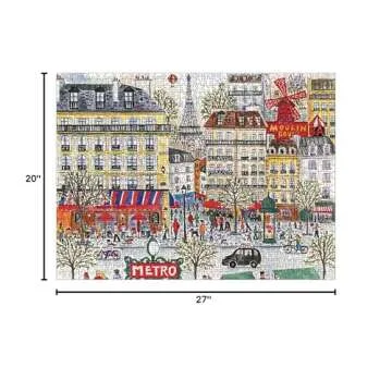 Galison Michael Storrings Paris 1000-Piece Puzzle for All