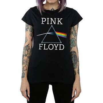 Pink Floyd Women's Dark Side of The Moon Prism T-Shirt