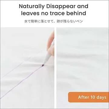 LEONIS Disappearing Ink Fabric Marking Pen 5 Count Pack