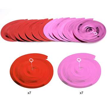 Charming Valentine's Day Hanging Decoration Set for Parties