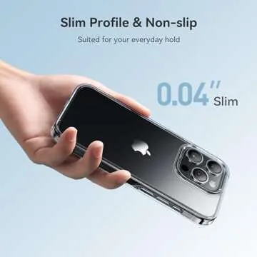 CASEKOO iPhone 12 Pro Max Clear Case - Military Protection