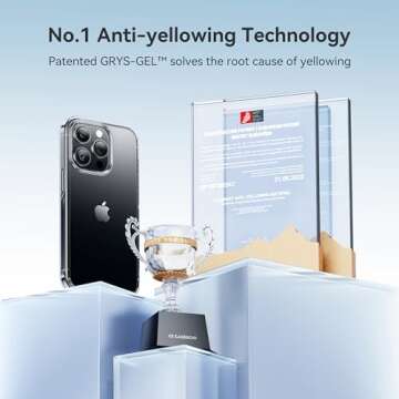 CASEKOO iPhone 12 Pro Max Clear Case - Military Protection