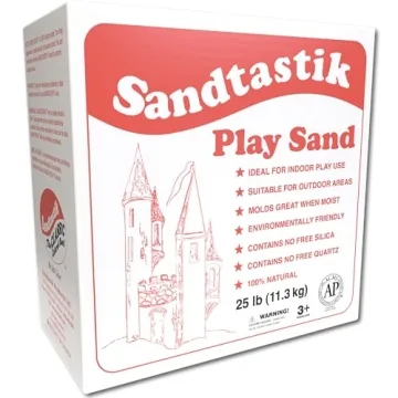 Sandtastik Sparkling White Play Sand for Creative Play