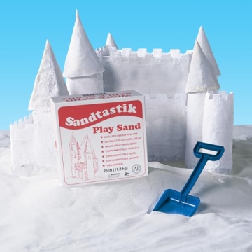 Sandtastik Sparkling White Play Sand for Creative Play