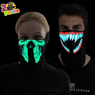 Enhance Your Halloween with JOYIN Light-Up Masks, Perfect for Parties and Cosplay