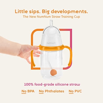 NumNum Weighted Straw Cup for Toddlers - Expert-Approved