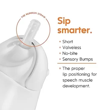 NumNum Weighted Straw Cup for Toddlers - Expert-Approved