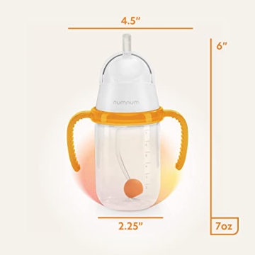 NumNum Weighted Straw Cup for Toddlers - Expert-Approved