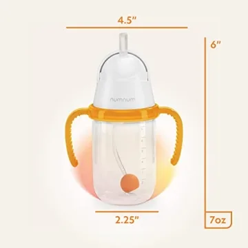 NumNum Weighted Straw Cup for Toddlers - Expert-Approved