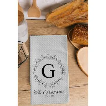Personalized Kitchen Towels for the Family Home