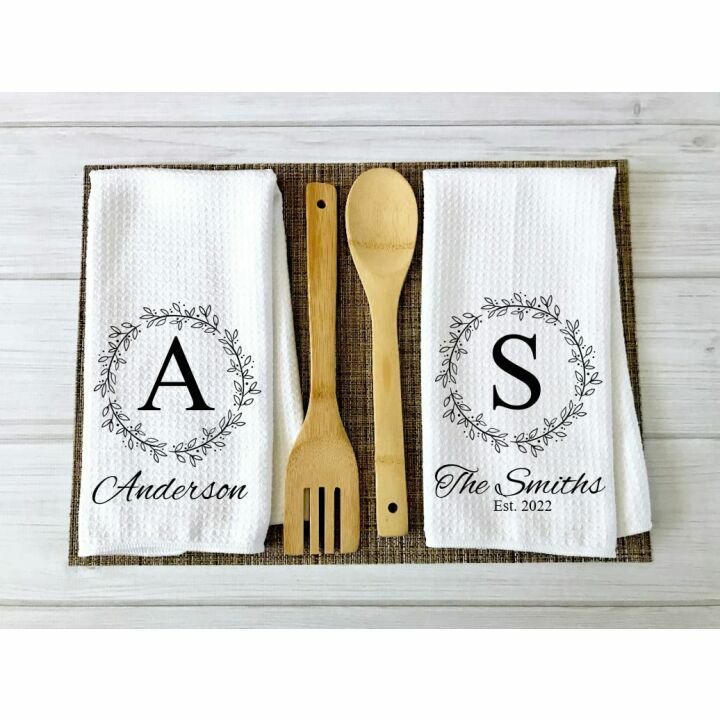 Personalized Kitchen Towels for the Family Home