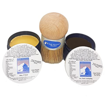 All Natural 4 oz Wax Finishing Kit for DIY Furniture