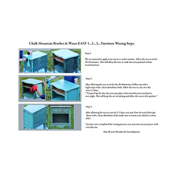 All Natural 4 oz Wax Finishing Kit for DIY Furniture