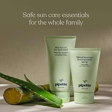 Pipette After Sun Gel - Aloe Vera Cooling Relief for Skin