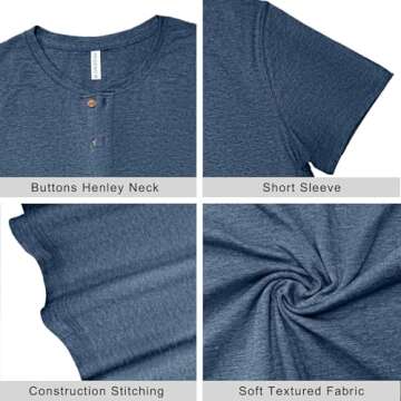 Stylish PEGENO Henley T-Shirt for Men & Women
