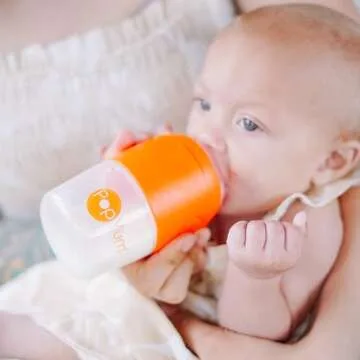 PopYum 9 oz Baby Bottle: Easy On-the-Go Formula Mixing