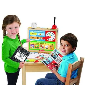 Melissa & Doug School Time Play Set for Kids Learning