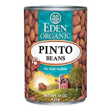 Eden Organic Pinto Beans 15 oz Can (12-Pack) No Salt Added