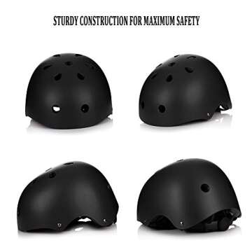 Kids Bike Helmet Toddler Helmet, Adjustable Kids Helmet 8-14/3-7 Years Old, Multi-Sports Kids Youth ...