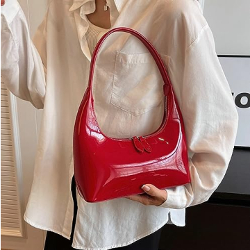 Chic Red Leather Crossbody Bag for Every Occasion