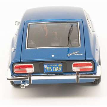 Maisto Model Compatible with Datsun 240Z 1971 Blue 1:18 DIECAST MI31170BL