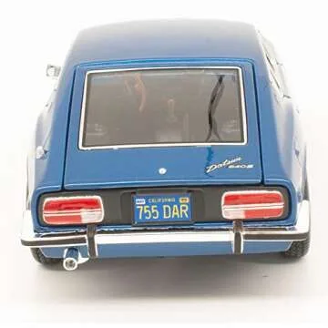 Maisto Datsun 240Z 1971 Blue Diecast Model 1:18