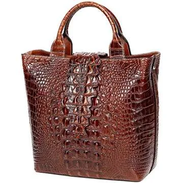 Elegant PIJUSHI Crocodile Leather Handbags for Women