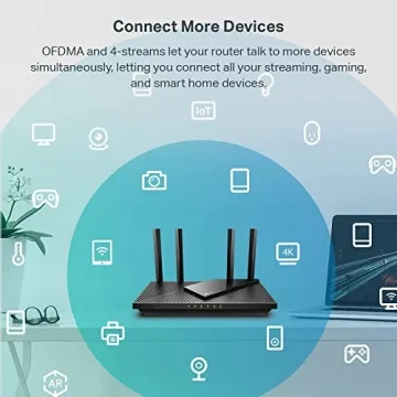 TP-Link AX3000 WiFi 6 Router with OneMesh Technology