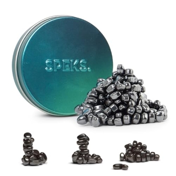 Speks Crags Ferrite Putty, 150+ Ferrite Stones in a Tin, Fidget Toy for Adults & Teens 14+, Desk Toy...