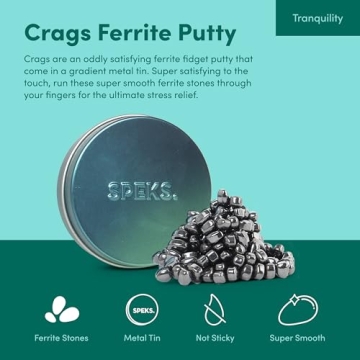 Speks Crags Ferrite Putty for Stress Relief and Fidgeting