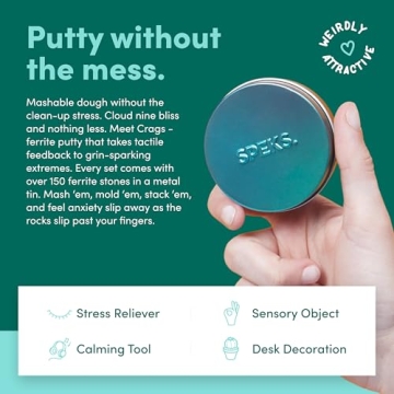Speks Crags Ferrite Putty for Stress Relief and Fidgeting