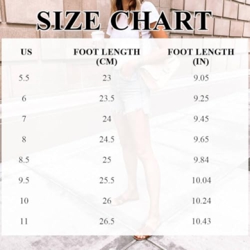 BUMIZZU Women's Summer Sandals Comfort Slimming Design