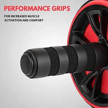 LIONLINK Ab Roller Wheel Workout Equipment, Ab Wheel Exercise Equipment, Ab Wheel Roller for Home Gym for Core Training and Abdominal Workout