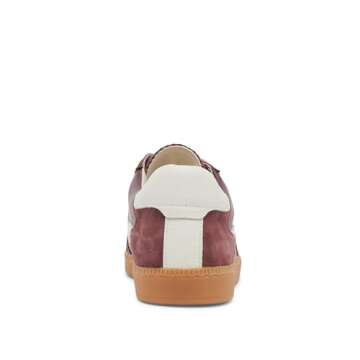 Dolce Vita Women's Notice Sneaker, Cranberry Suede, 8.5