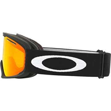 Oakley OO7045-45 O Frame 2.0 XL Matte Black Fire Persimmon