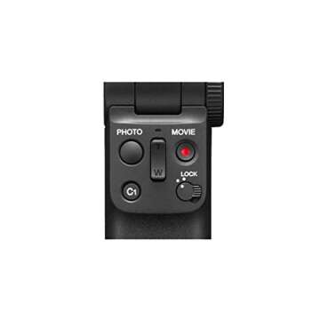 Sony Wireless Bluetooth Shooting Grip and Tripod for still and video, ideal for vlogging (GP-VPT2BT), Black, 3.38 x 3.13 x 8.5 inches