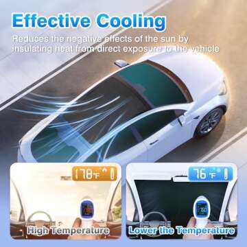 T TGBROS Window Privacy Sunshade for 2019-2023 2024 Toyota RAV4 Accessories Windshield Side Rear Window Full Set Car Sun Shades Foldable for Baby/Camping Blocks UV Rays 8PCS