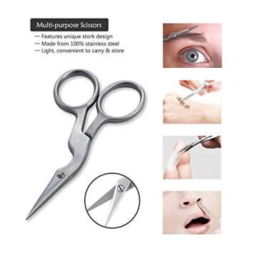 FITDON Eyebrow Grooming Set | Perfect Grooming Tools for All